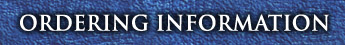 ORDERING INFORMATION